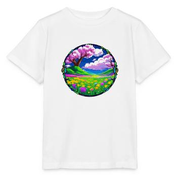 Rosa Sommer - Stanley/Stella Kinder T-Shirt MINI CREATOR  - Weiß - Vorne - Maike (125cm)