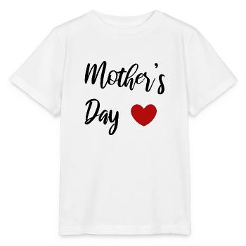 Mother's Day Words - Stanley/Stella MINI CREATOR Kids’ T-Shirt - white - Front - Maike (125cm)