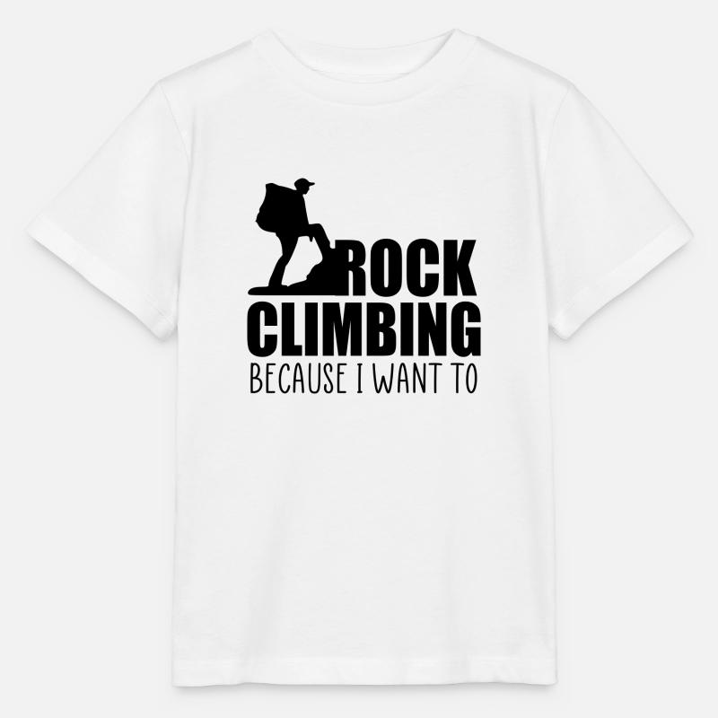 Citations d’escalade - T-shirt bio MINI CREATOR Stanley/Stella Enfant - blanc