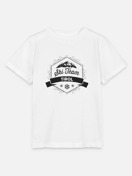 Skiteam Tirol - Stanley/Stella Kinder T-Shirt MINI CREATOR - Weiß