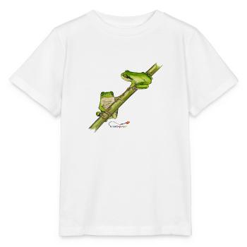Rainette - T-shirt bio MINI CREATOR Stanley/Stella Enfant - blanc - Devant - Maike (125cm)