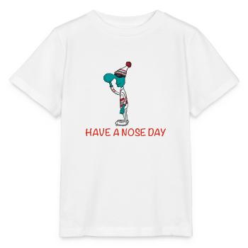 HAVE A NOSE DAY - Stanley/Stella MINI CREATOR Kids’ T-Shirt - white - Front - Maike (125cm)