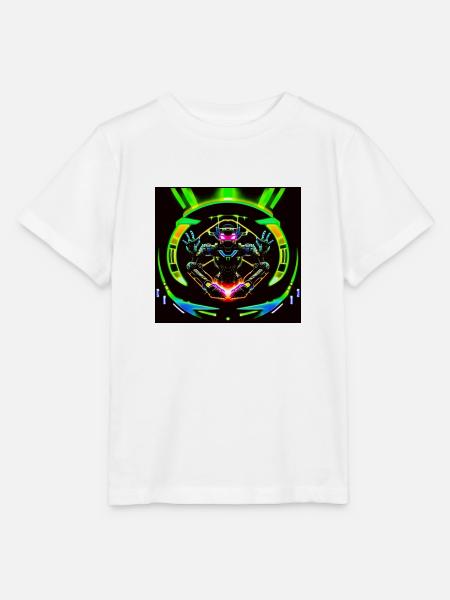 Digitalkunst - Stanley/Stella Kinder T-Shirt MINI CREATOR - Weiß