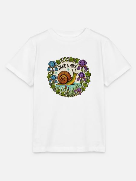 Machen Sie eine Wanderung - Stanley/Stella Kinder T-Shirt MINI CREATOR  - Weiß