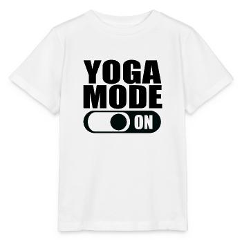 Yoga Méditation Spa Namaste - T-shirt bio MINI CREATOR Stanley/Stella Enfant - blanc - Devant - Maike (125cm)