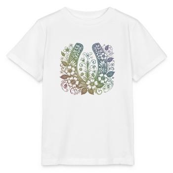 Horseshoe - Stanley/Stella MINI CREATOR Kids’ T-Shirt - white - Front - Maike (125cm)