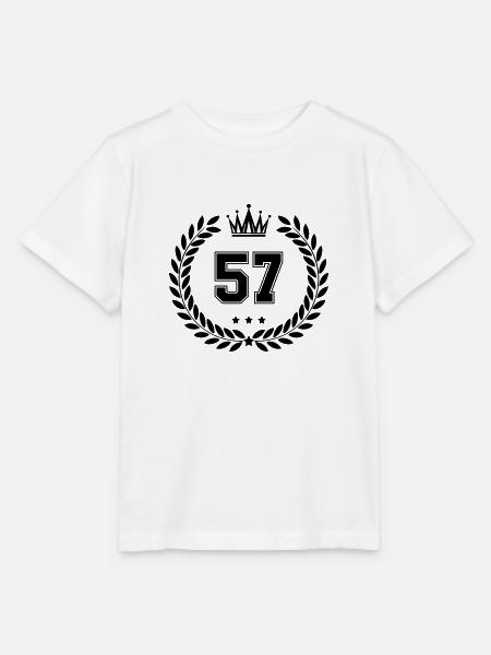wappen 57 - Stanley/Stella Kinder T-Shirt MINI CREATOR - Weiß