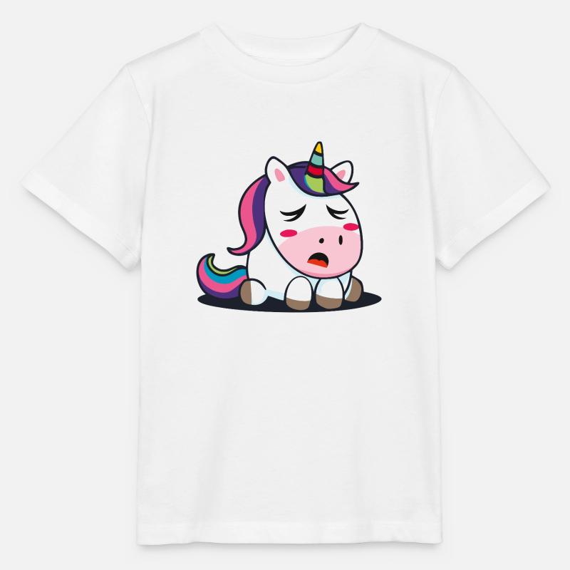 Bébé licorne - T-shirt bio MINI CREATOR Stanley/Stella Enfant - blanc