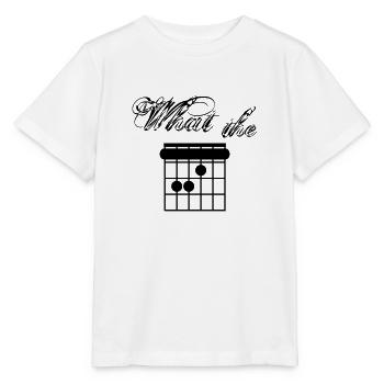 What the F-Chord - Stanley/Stella MINI CREATOR Kids’ T-Shirt - white - Front - Maike (125cm)