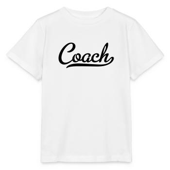 coach - T-shirt bio MINI CREATOR Stanley/Stella Enfant - blanc - Devant - Maike (125cm)