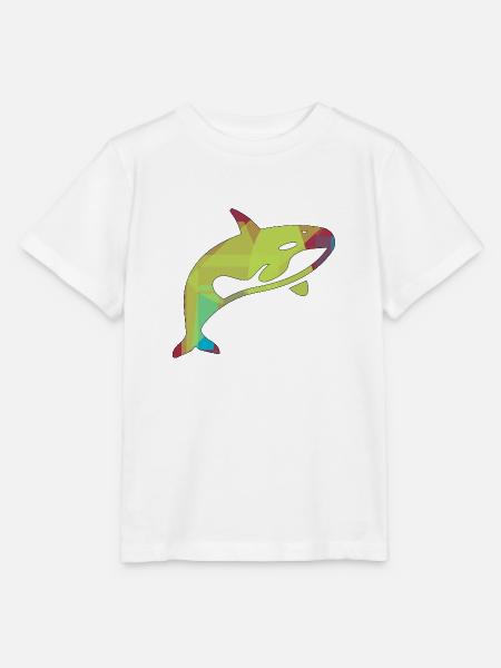 Orca - Stanley/Stella Kinder T-Shirt MINI CREATOR  - Weiß