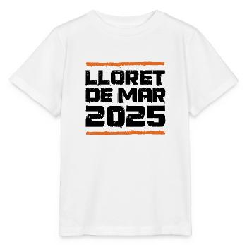 Lloret De Mar 2025 Holiday - Stanley/Stella MINI CREATOR Kids’ T-Shirt - white - Front - Maike (125cm)