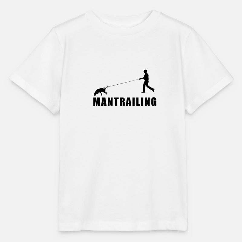 Mantrailing - T-shirt bio MINI CREATOR Stanley/Stella Enfant - blanc