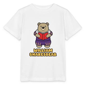 WILLIAM SHAKESBEAR - Stanley/Stella Kinder T-Shirt MINI CREATOR  - Weiß - Vorne - Maike (125cm)