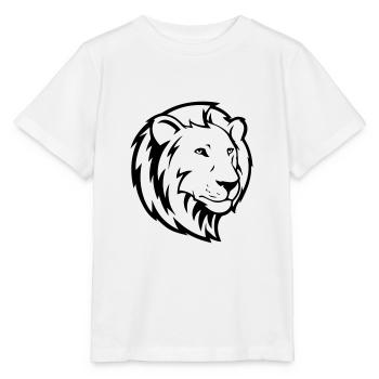 lion - Stanley/Stella MINI CREATOR Kids’ T-Shirt - white - Front - Maike (125cm)