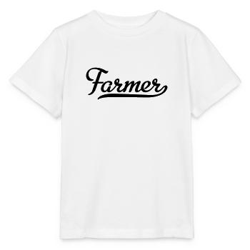 Farmer - Stanley/Stella Kinder T-Shirt MINI CREATOR  - Weiß - Vorne - Maike (125cm)