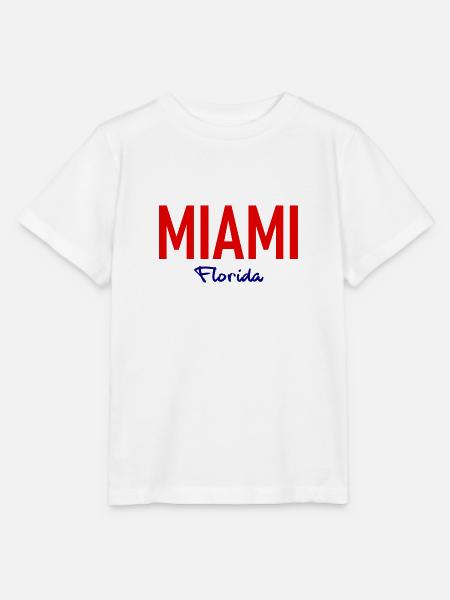 Miami - Florida - USA - United States- Key West - Stanley/Stella Kinder T-Shirt MINI CREATOR - Weiß