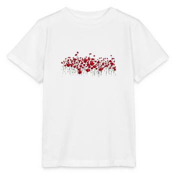 Gossip poppy poppy flowers - Stanley/Stella MINI CREATOR Kids’ T-Shirt - white - Front - Maike (125cm)