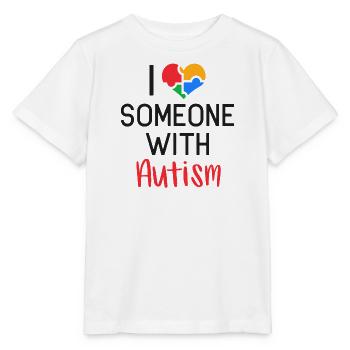 Ich liebe Autist Autismus Herz Puzzle Sohn Tochter - Stanley/Stella Kinder T-Shirt MINI CREATOR  - Weiß - Vorne - Maike (125cm)