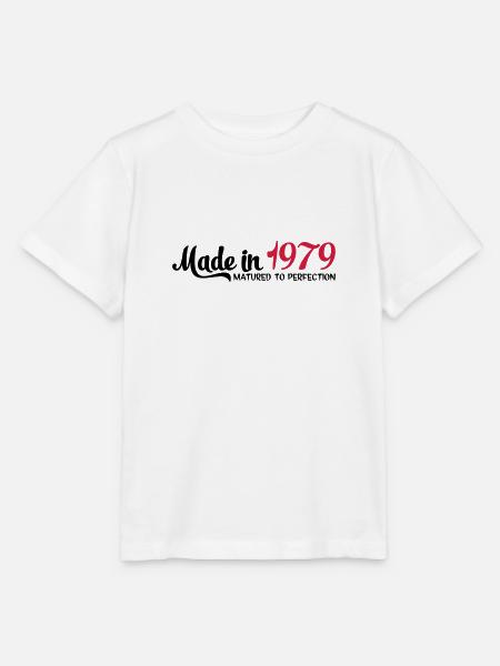 1979 - Stanley/Stella Kinder T-Shirt MINI CREATOR - Weiß