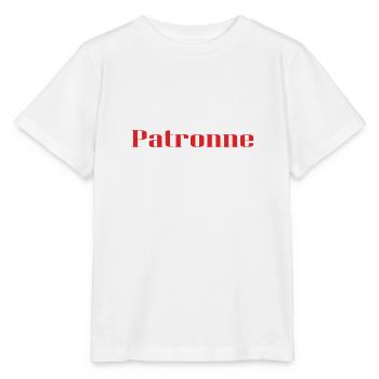 Patronne - T-shirt bio MINI CREATOR Stanley/Stella Enfant - blanc - Devant - Maike (125cm)
