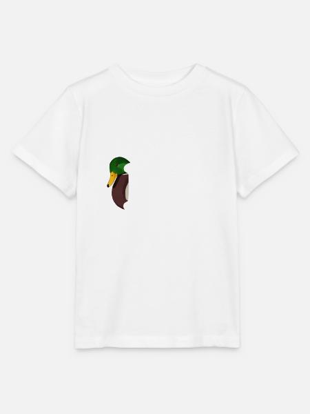 Ente Hi Vogel Biologe Ornithologe Tier - Stanley/Stella Kinder T-Shirt MINI CREATOR - Weiß