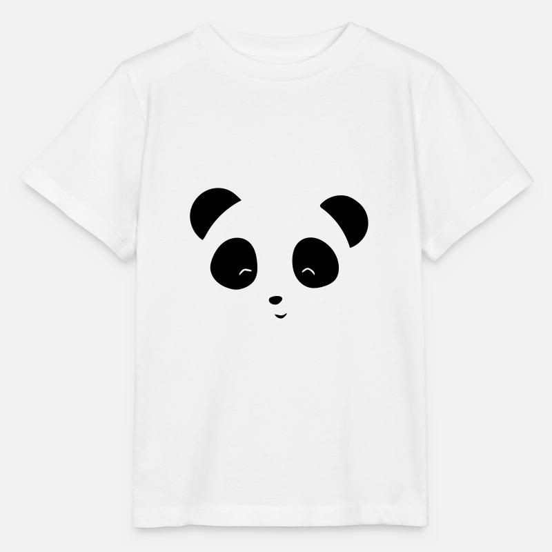 panda - T-shirt bio MINI CREATOR Stanley/Stella Enfant - blanc