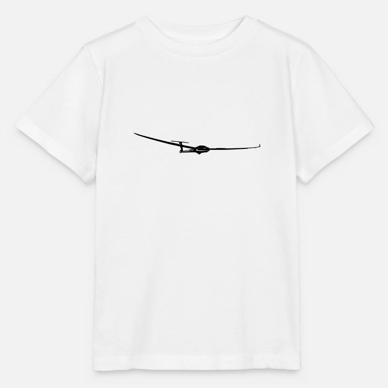 Planeur - T-shirt bio MINI CREATOR Stanley/Stella Enfant - blanc
