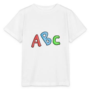 ABC scolarisation Enfants de première année - T-shirt bio MINI CREATOR Stanley/Stella Enfant - blanc - Devant - Maike (125cm)
