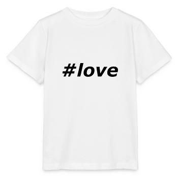 #love - T-shirt bio MINI CREATOR Stanley/Stella Enfant - blanc - Devant - Maike (125cm)