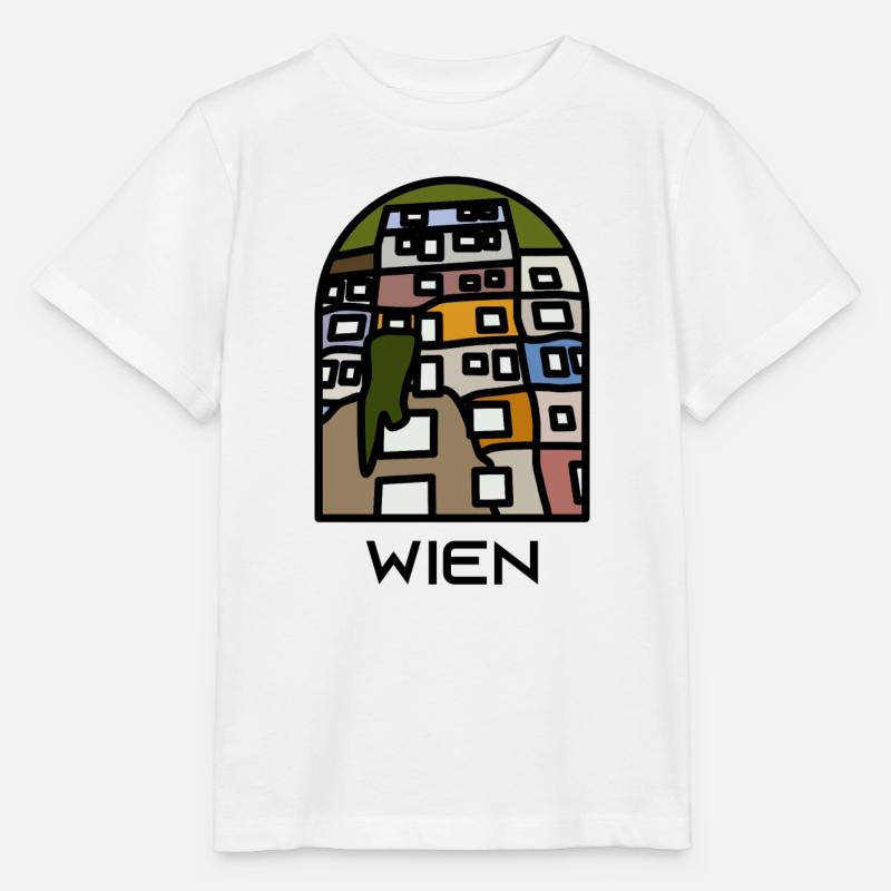 Wien - Stanley/Stella Kinder T-Shirt MINI CREATOR  - Weiß