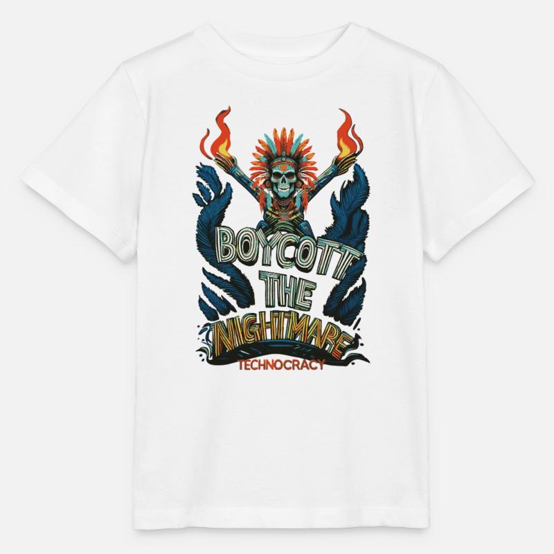 CAUCHEMAR - T-shirt bio MINI CREATOR Stanley/Stella Enfant - blanc