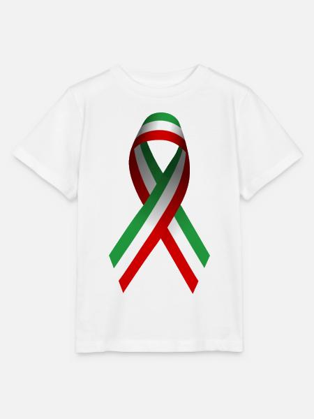 Peace for Iran - Ribbon - Stanley/Stella Kinder T-Shirt MINI CREATOR - Weiß
