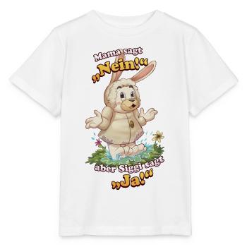 Siggi und der Zauberwald - Mama sagt Nein - Stanley/Stella Kinder T-Shirt MINI CREATOR  - Weiß - Vorne - Maike (125cm)