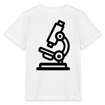 Microscope - Stanley/Stella MINI CREATOR Kids’ T-Shirt - white - Front - Maike (125cm)