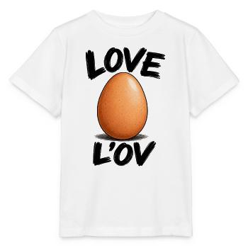Liebe zum Ei - Stanley/Stella Kinder T-Shirt MINI CREATOR  - Weiß - Vorne - Maike (125cm)