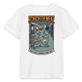 Schichtdemenz Pflege – Welches Zimmer war das? - Stanley/Stella Kinder T-Shirt MINI CREATOR  - Weiß - Vorne - Maike (125cm)