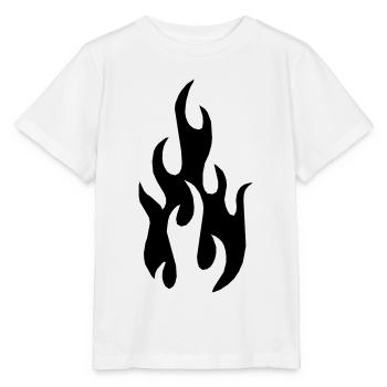 Flame - Stanley/Stella MINI CREATOR Kids’ T-Shirt - white - Front - Maike (125cm)