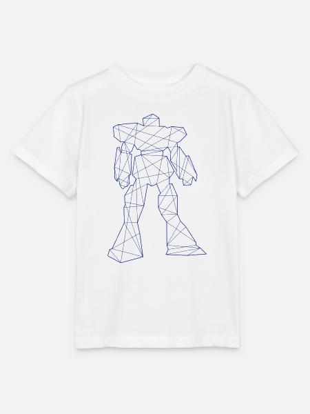 Roboter - Stanley/Stella Kinder T-Shirt MINI CREATOR - Weiß
