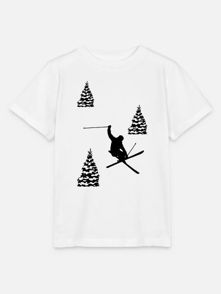 ski - Stanley/Stella Kinder T-Shirt MINI CREATOR  - Weiß