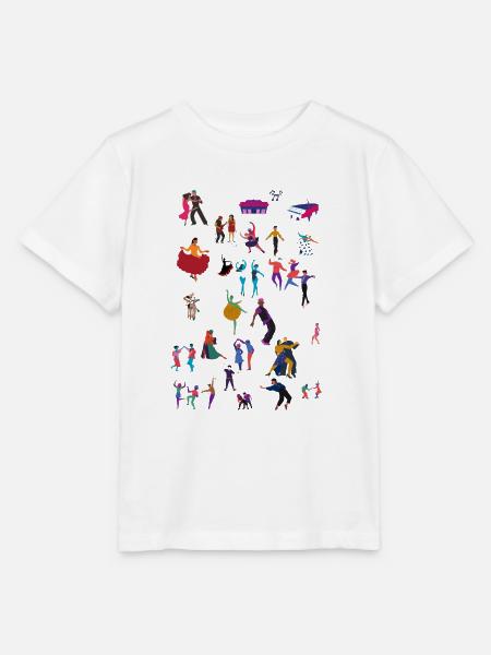 Tanzen - Stanley/Stella Kinder T-Shirt MINI CREATOR - Weiß