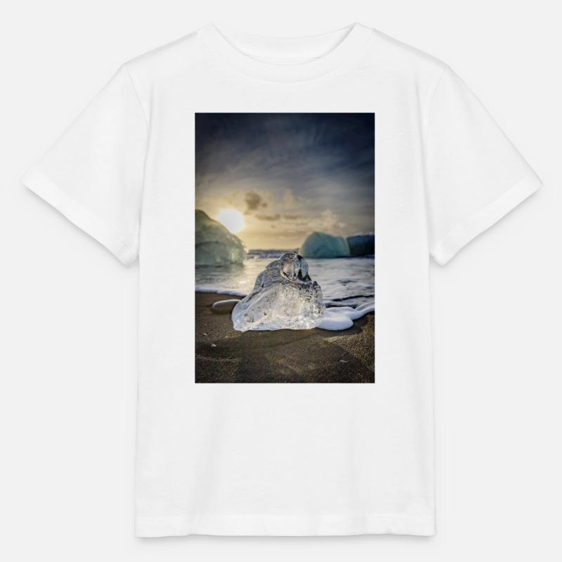 glaçon - T-shirt bio MINI CREATOR Stanley/Stella Enfant - blanc
