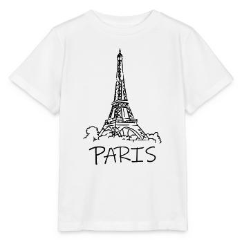 PARIS - T-shirt bio MINI CREATOR Stanley/Stella Enfant - blanc - Devant - Maike (125cm)