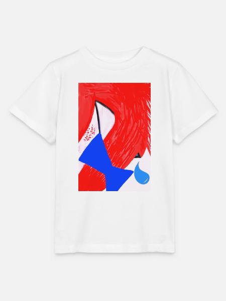 Rothaarig und Tränen. - Stanley/Stella Kinder T-Shirt MINI CREATOR  - Weiß