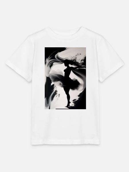 Tänzerin - Stanley/Stella Kinder T-Shirt MINI CREATOR  - Weiß