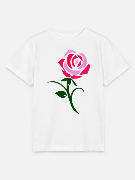 rose - Stanley/Stella Kinder T-Shirt MINI CREATOR - Weiß