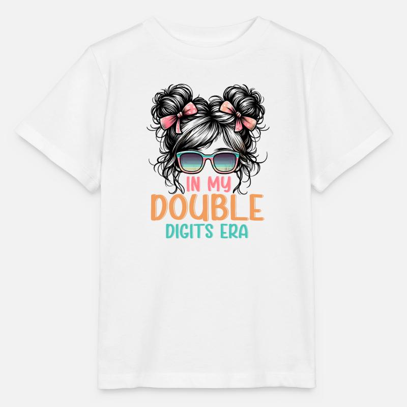 10. Geburtstag Mädchen Geschenkidee Zehn Jahre - Stanley/Stella Kinder T-Shirt MINI CREATOR  - Weiß