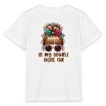 10th Birthday Girl Gift Idea Ten Years - Stanley/Stella MINI CREATOR Kids’ T-Shirt - white - Front - Maike (125cm)