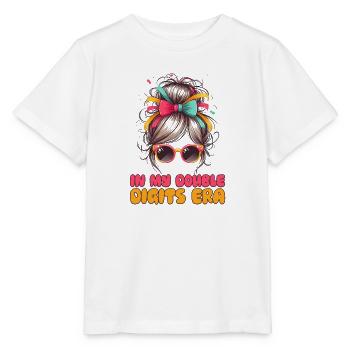 10th Birthday Girl Gift Idea Ten Years - Stanley/Stella MINI CREATOR Kids’ T-Shirt - white - Front - Maike (125cm)