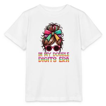 10th Birthday Girl Gift Idea Ten Years - Stanley/Stella MINI CREATOR Kids’ T-Shirt - white - Front - Maike (125cm)